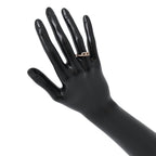 Hermes Ring Link Diamond Total 18k Pink Gold