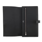 Hermes Wallet New Passant Toutenmain Black Silver Epsom — view 4