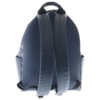 Louis Vuitton Monogram Shadow Discovery Backpack PM Navy Leather Silver — view 2