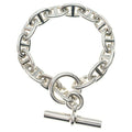 Hermes Chaine D'ancre MM Bracelet 15 Pieces Silver