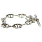 Hermes Chaine D'ancre TGM Bracelet 13 Pieces Silver — view 3
