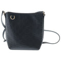 Gucci GG Emblem 2-Way Mini Shoulder Bag Black Leather Gold