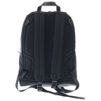 Prada Tessuto Backpack Bicolor Black Green Nylon Leather Silver — view 2