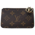 Louis Vuitton Monogram Card Holder Romy Case Blue Frost Brown