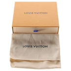 Louis Vuitton Monogram Card Holder Romy Case Blue Frost Brown — view 6