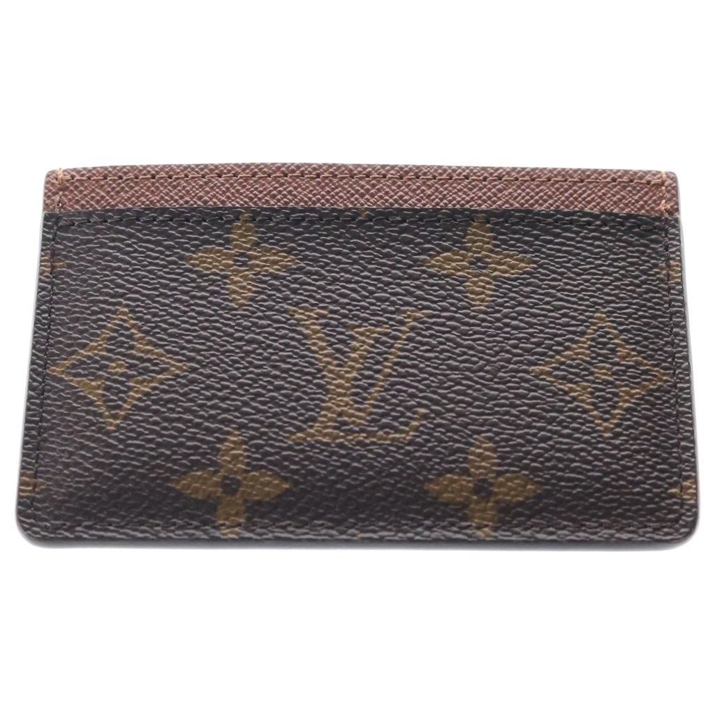 Louis Vuitton Monogram Card Holder Sample Case Brown — view 2