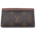 Louis Vuitton Monogram Card Holder Sample Case Brown