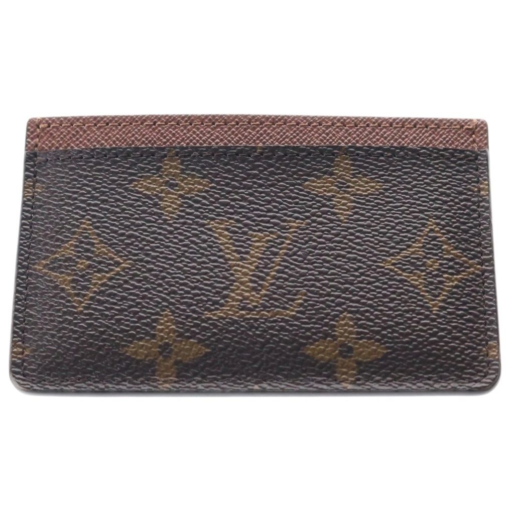 Louis Vuitton Monogram Card Holder Sample Case Brown