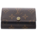 Louis Vuitton Monogram Multicles 6 Key Case Brown Key Holder