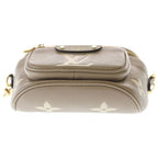 Louis Vuitton Monogram Empreinte Mini Bum Bag Bicolor Beige Leather Gold — view 4