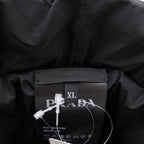 Prada Padded Re-Nylon Bucket Hat Logo Black Iyk — view 7