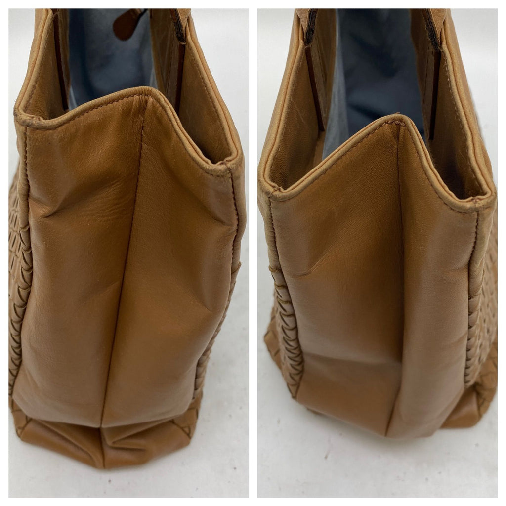 Bottega Veneta Hand Tote Intra Leather Brown Business Travel — view 6