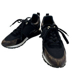 Louis Vuitton Sneakers Leather Runway Black Cool