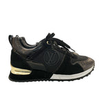 Louis Vuitton Sneakers Leather Runway Black Cool — view 5