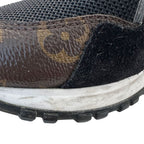 Louis Vuitton Sneakers Leather Runway Black Cool — view 9