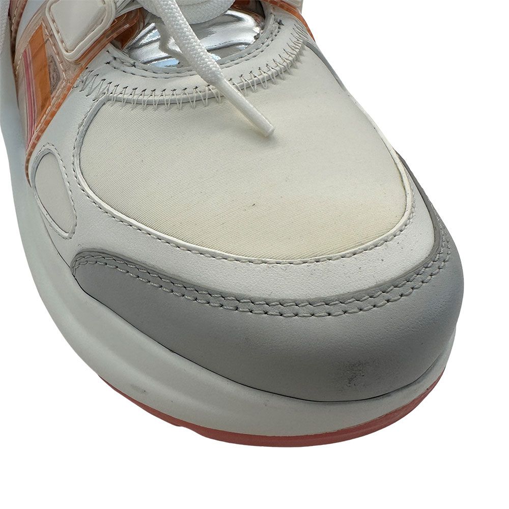 Louis Vuitton Sneakers Leather Acryte Orange 36 Cool — view 9