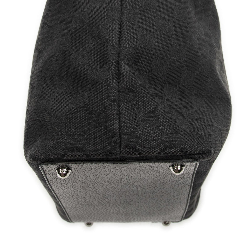 Gucci Eclipse Tote Black GG Canvas — view 7