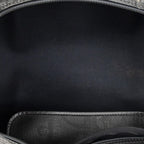 Dior Vintage Travel Boston Black Maxi Trotter Pattern Canvas Shoulder Bag — view 9