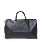 Dior Vintage Large Travel Boston Navy Maxi Trotter Pattern Canvas Shoulder Bag — view 5