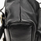 Gucci Mini Bamboo Backpack Black Calfskin Leather — view 7
