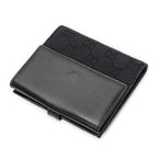Gucci Jackie Compact Wallet Black GG Canvas — view 2