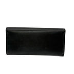 Fendi Wallet FF Diamond Continental Leather Black Gold Folding — view 2