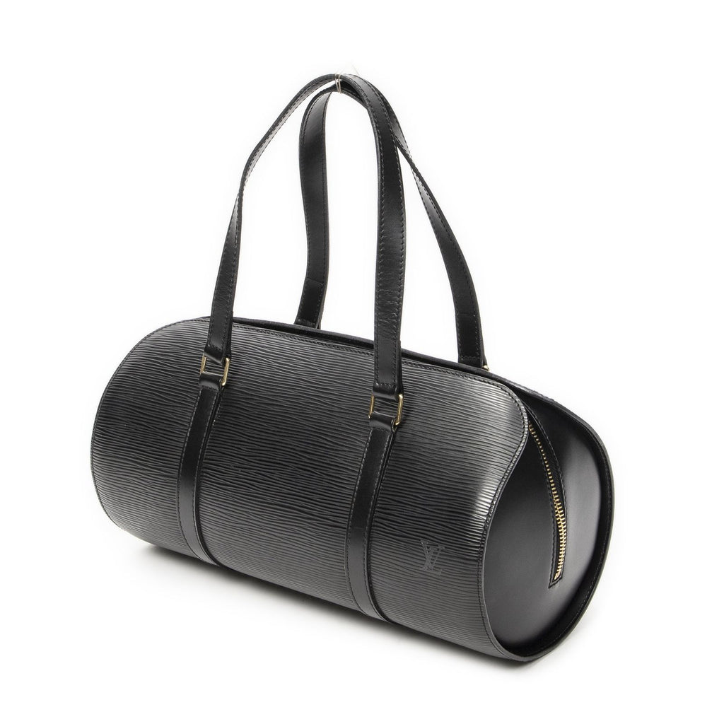 Louis Vuitton Soufflot Black Epi Handbag — view 2