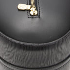 Louis Vuitton Soufflot Black Epi Handbag — view 8