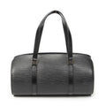 Louis Vuitton Soufflot Black Epi Handbag
