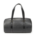 Louis Vuitton Soufflot Black Epi Handbag