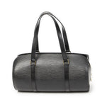 Louis Vuitton Soufflot Black Epi Handbag — view 5