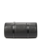 Louis Vuitton Soufflot Black Epi Handbag — view 6