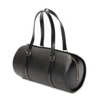 Louis Vuitton Soufflot Black Epi Handbag — view 2