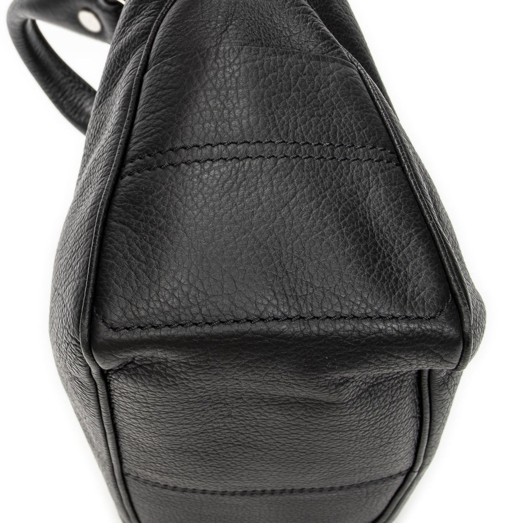 Celine Boogie Bag Black Gray Calfskin Leather — view 7