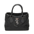 Dior Brea Trotter Tote Black Pattern Nylon Canvas