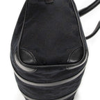 Gucci Small Boston Black GG Canvas Messenger Bag — view 7