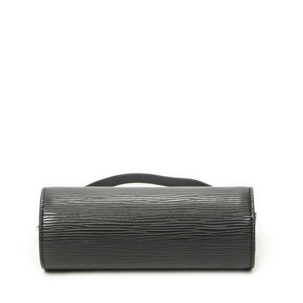 Louis Vuitton Souflo Pouch Black Epi — view 6