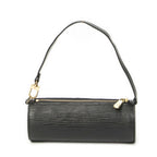 Louis Vuitton Souflo Pouch Black Epi — view 5