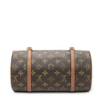 Louis Vuitton Papillon Brown Monogram Canvas Handbag — view 6