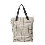 Loewe Anagram Tote Beige Black Animal Embossed Leather — view 5