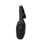 Prada Front Slip Pocket Crossbody Black Nylon Canvas — view 3