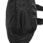 Prada Front Slip Pocket Crossbody Black Nylon Canvas — view 8