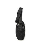 Prada Front Slip Pocket Crossbody Black Nylon Canvas — view 4
