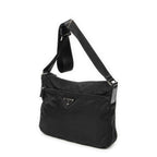 Prada Front Slip Pocket Crossbody Black Nylon Canvas — view 2