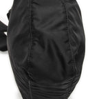 Prada Front Slip Pocket Crossbody Black Nylon Canvas — view 7