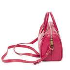 Saint Laurent Yves Baby Duffle Fuchsia Smooth Calfskin Leather Pink — view 4