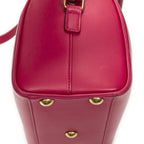 Saint Laurent Yves Baby Duffle Fuchsia Smooth Calfskin Leather Pink — view 8