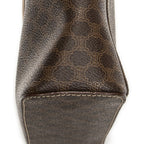 Celine Top Handle Toiletries Pouch Brown Macadam Canvas — view 8