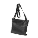 Gucci Large Square Zip Messenger Black Guccissima — view 2