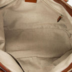 Gucci Sukey Top Handle Orange Beige GG Canvas — view 9
